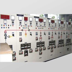Front View of 11KV & 33KV Multi Feeder Relay & Control Panel (Simplex Type)