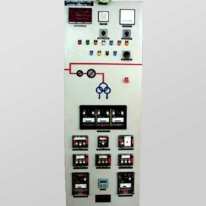 Front View of 33KV Single Feeder Relay & Control Panel (Simplex Type)
