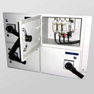 Front View of Equipment Layout Under Wired up Condition