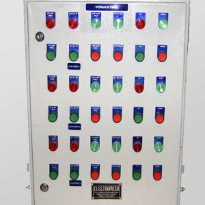 Front View of Hydraulic System Control Panel for Ferro Alloy Furnace (Wall Mounting Type)