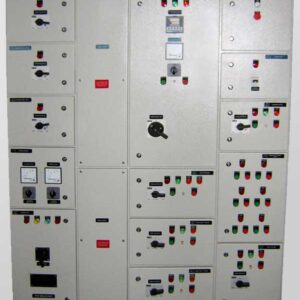 Front View of MCC Panel (Non Drawout Type)
