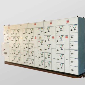 Front View of MCC Panel (Non Drawout Type)