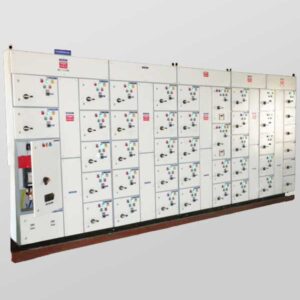 Front View of MCC Panel (Non Drawout Type)
