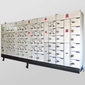 Front View of MCC Panel (Non Drawout Type)