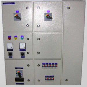 Front View of Main Lighting Distribution Board (Wall Mounting Type)