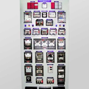 Front View of Relay Control Panel for 4MW, 6.6KV Hydro Electric Power Project (Simplex Type)