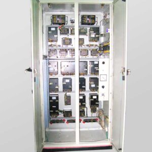 Internal Equipment Layout and Wiring of Relay Control Panel for 4MW, 6.6KV Hydro Electric Power Project (Simplex Type)