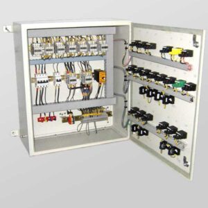 Internal View of Equipment Layout & Assembly With Wiring