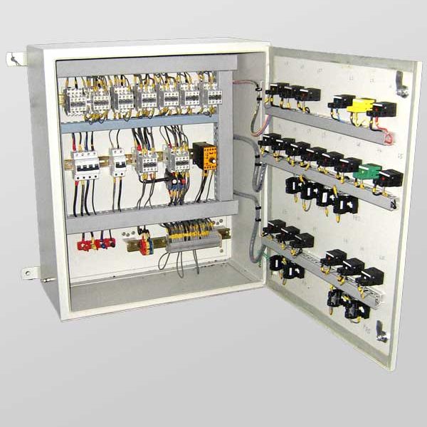 Internal View of Equipment Layout & Assembly With Wiring of Soft ...