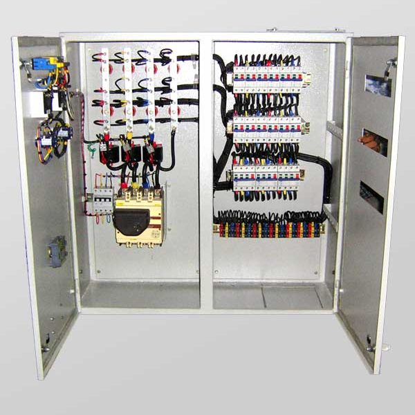 Internal View of Equipment Layout & Assembly With Wiring of Soft ...
