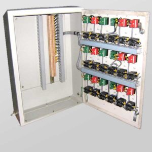 Internal View of Equipment Layout & Assembly With Wiring of Hydraulic Panel