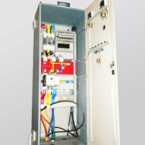 Internal View of Equipment Layout & Assembly With Wiring of Soft Starter Control Panel