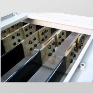 Jointing View of Busbars with Coupling Plates Using High Tensile Bolts
