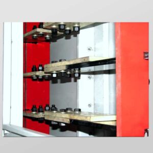 Jointing View of Busbars with Coupling Plates Using High Tensile Bolts