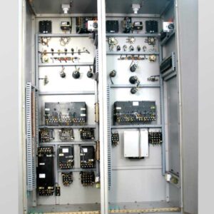 Rear View of Equipment & TB Arrangement of 132KV Control & Relay Panel (Simplex Type)