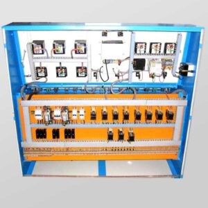 Rear View of Equipment and TB Arrangement of Control Desk for Ferro Alloy Furnace Type - I