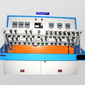 Wiring Layout of Horizontal Facia of Control Desk for Ferro Alloy Furnace Type - I