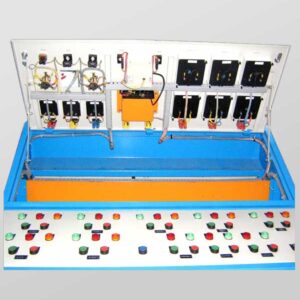 Wiring Layout of Vertical Facia of Control Desk for Ferro Alloy Furnace Type - II